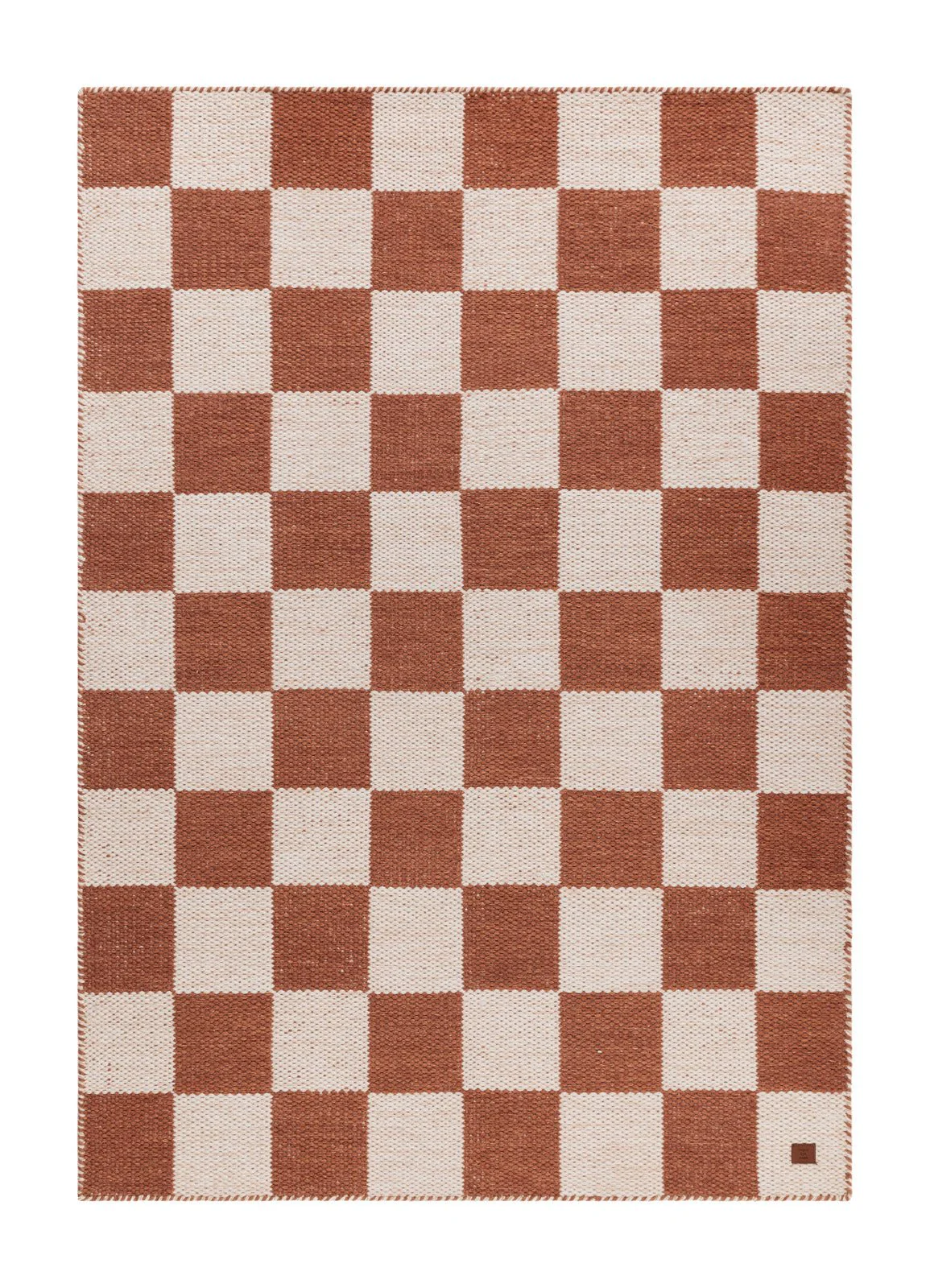 Chessie Terracotta - Handvävd Ullmatta - Image 13