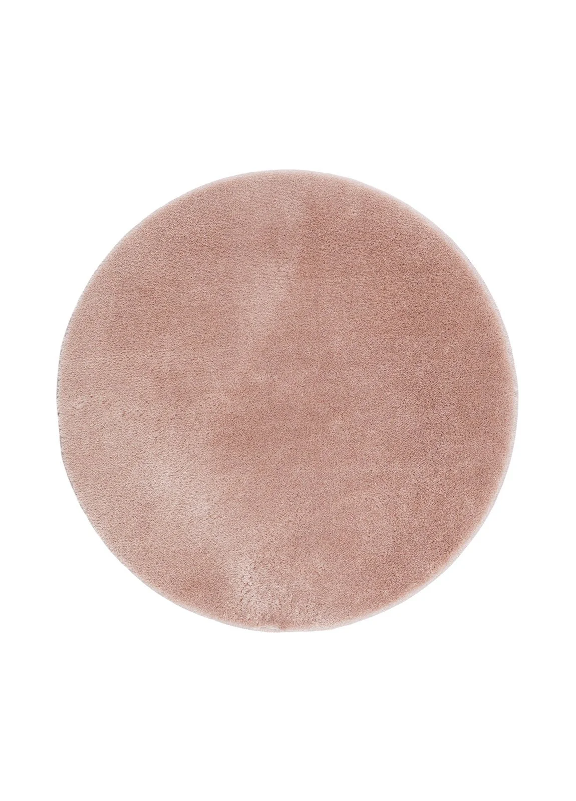 Cozy Dusty Pink - Rund Ryamatta