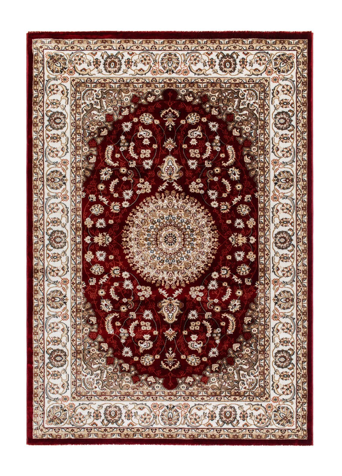 Dubai Medallion Röd - Oval Matta - Image 5