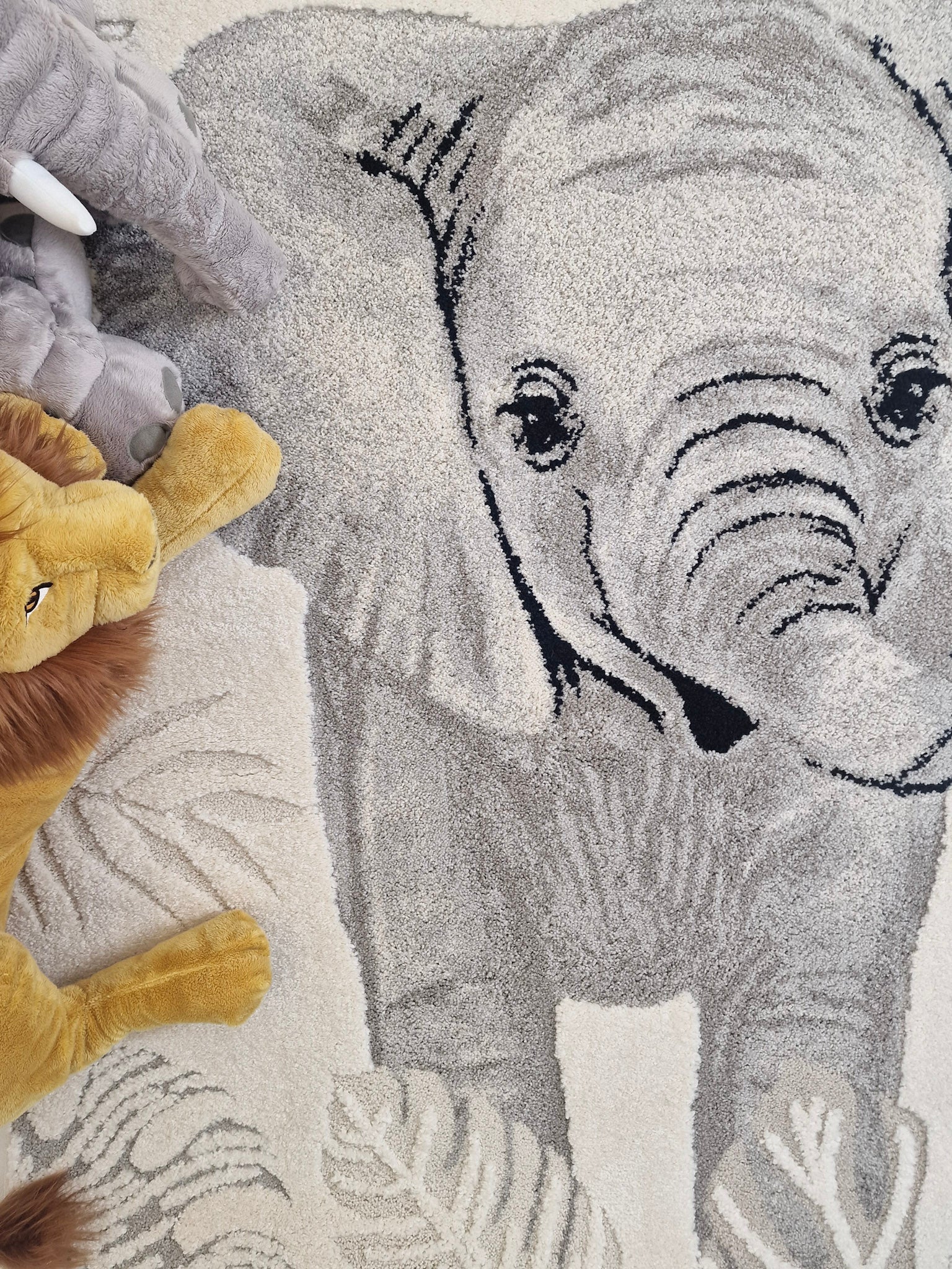 Genova Elefant Creme - Barnmatta - Image 2