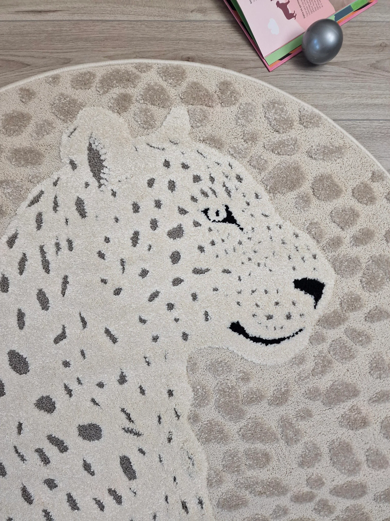 Genova Leopard Creme - Barnmatta - Image 11