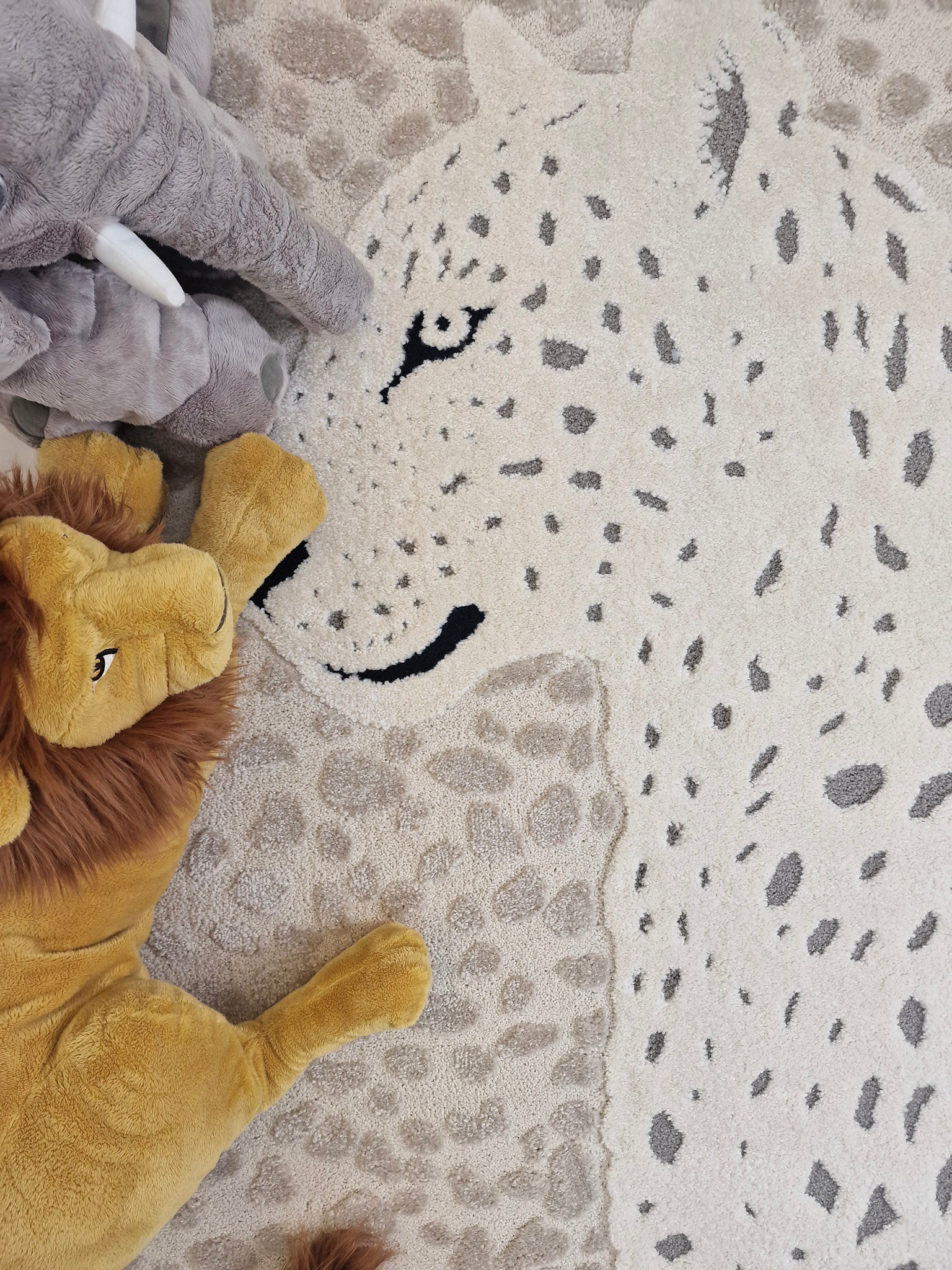 Genova Leopard Creme - Barnmatta - Image 2