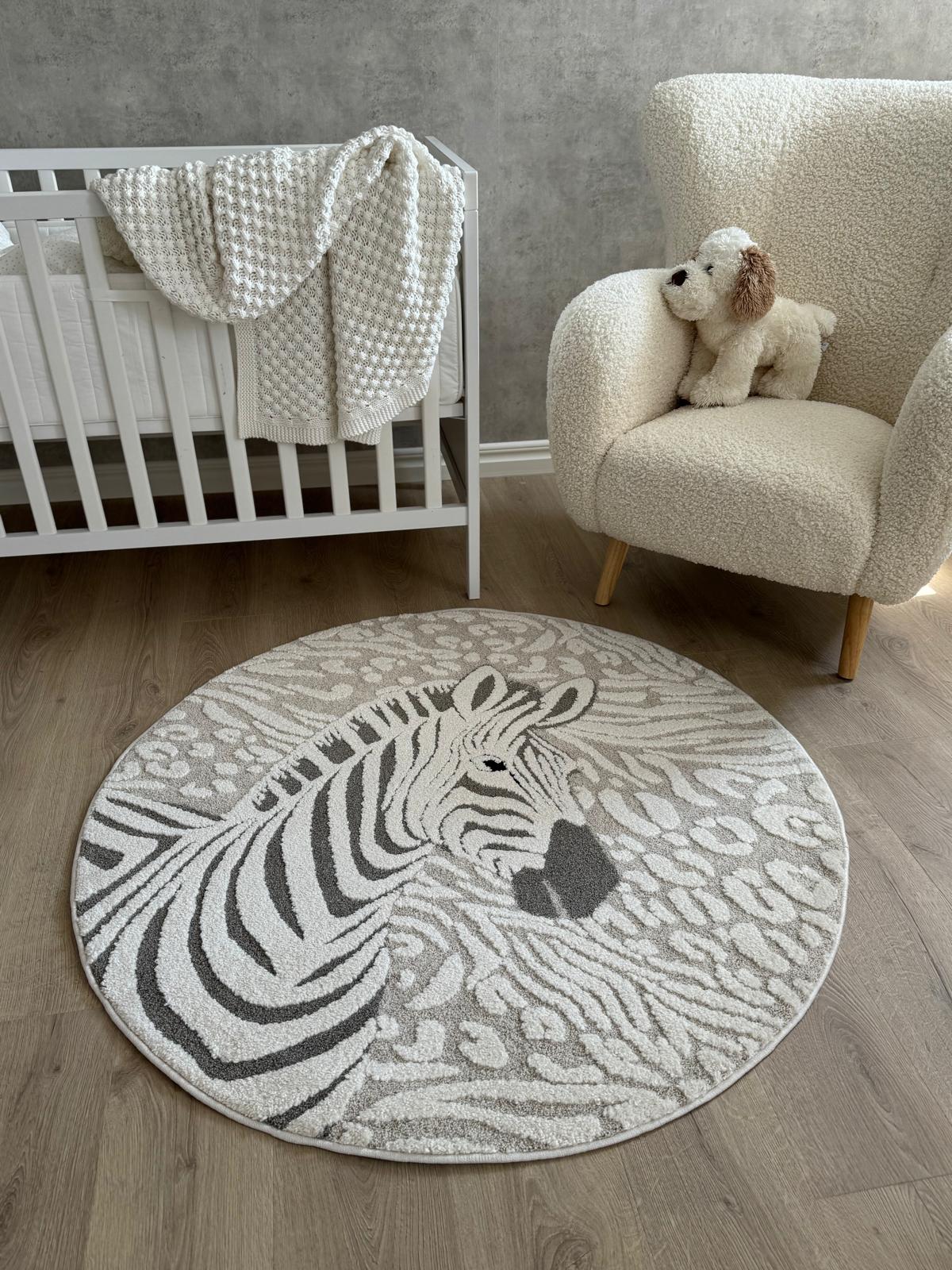 Genova Zebra Creme - Barnmatta - Image 5