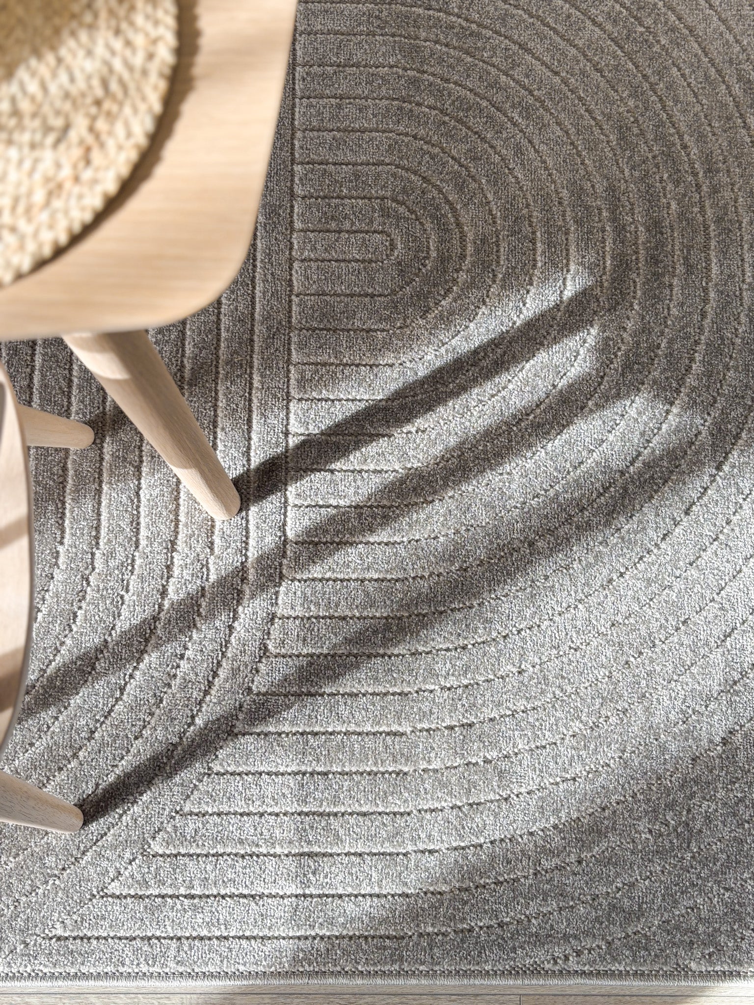 Hawaii Shape Grå Kvadrat - Indoor/Outdoor - Image 3