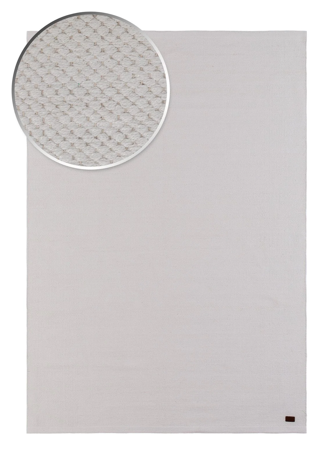 Hemse Vit - Handvävd Garnmatta - Image 7