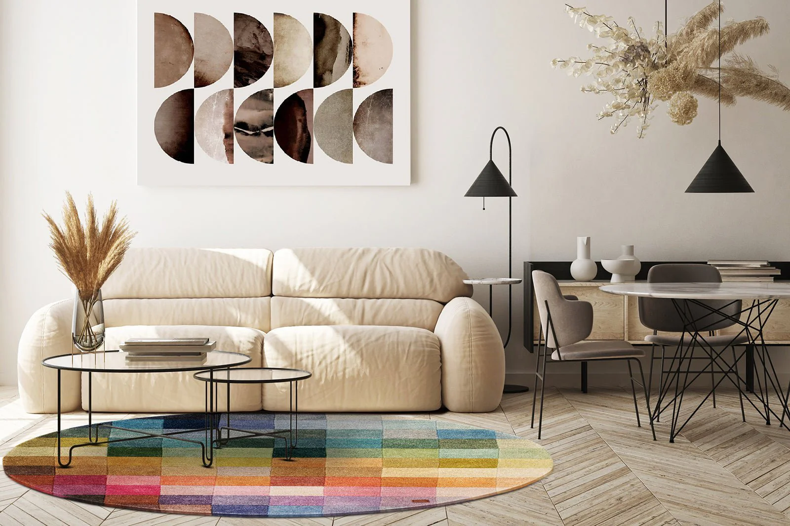 Insignia Cube Multi - Rund Ullmatta - Image 9