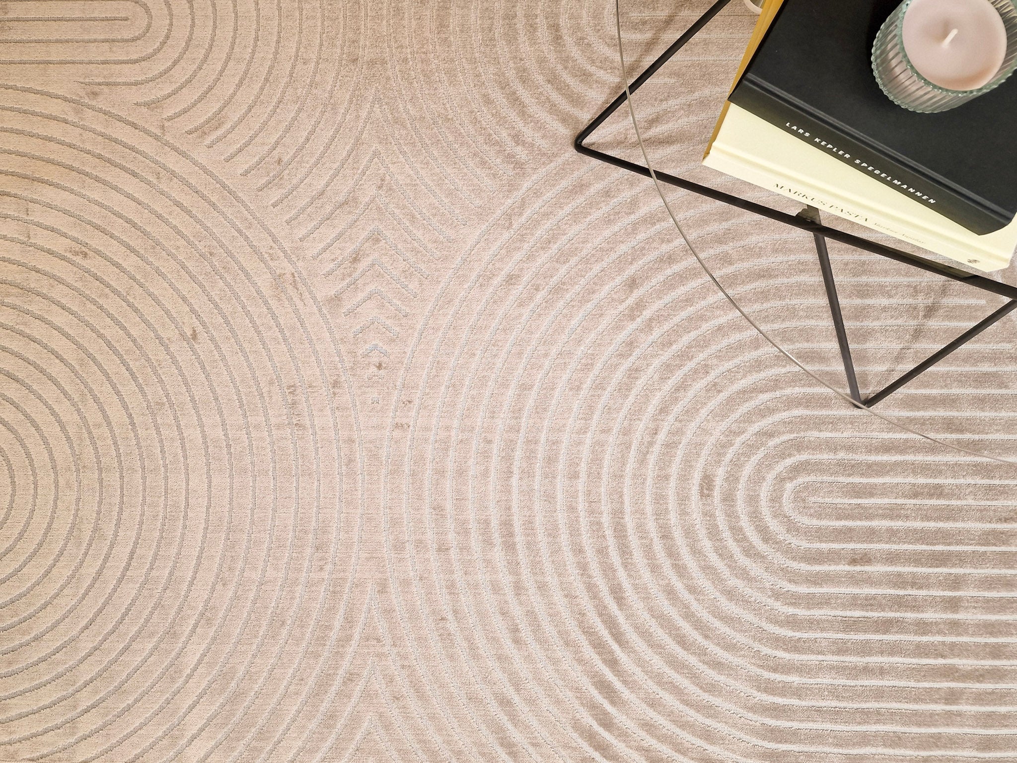 Granada Zen Sand - Konstsilkesmatta - Image 2