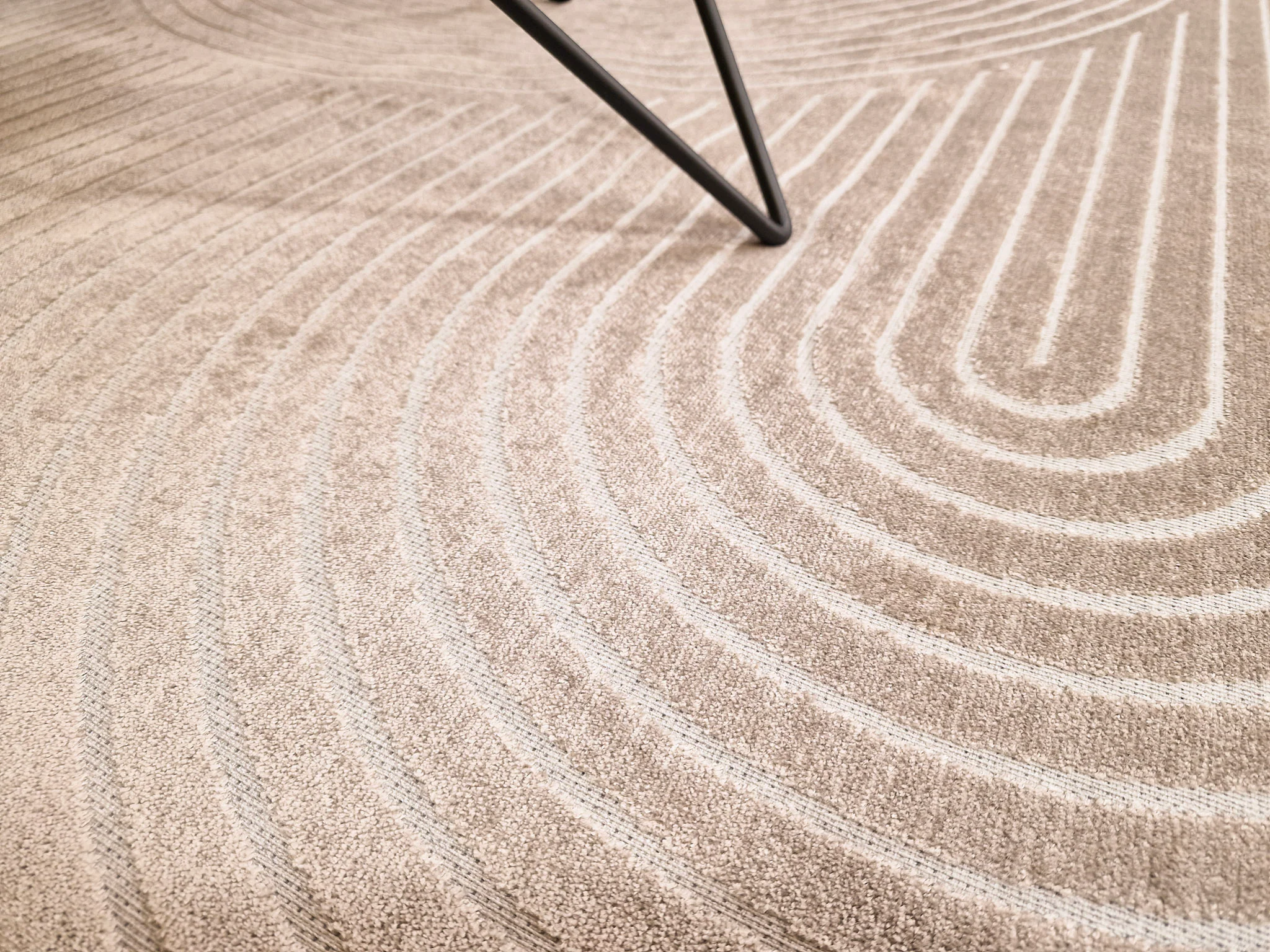 Granada Zen Sand - Konstsilkesmatta - Image 3
