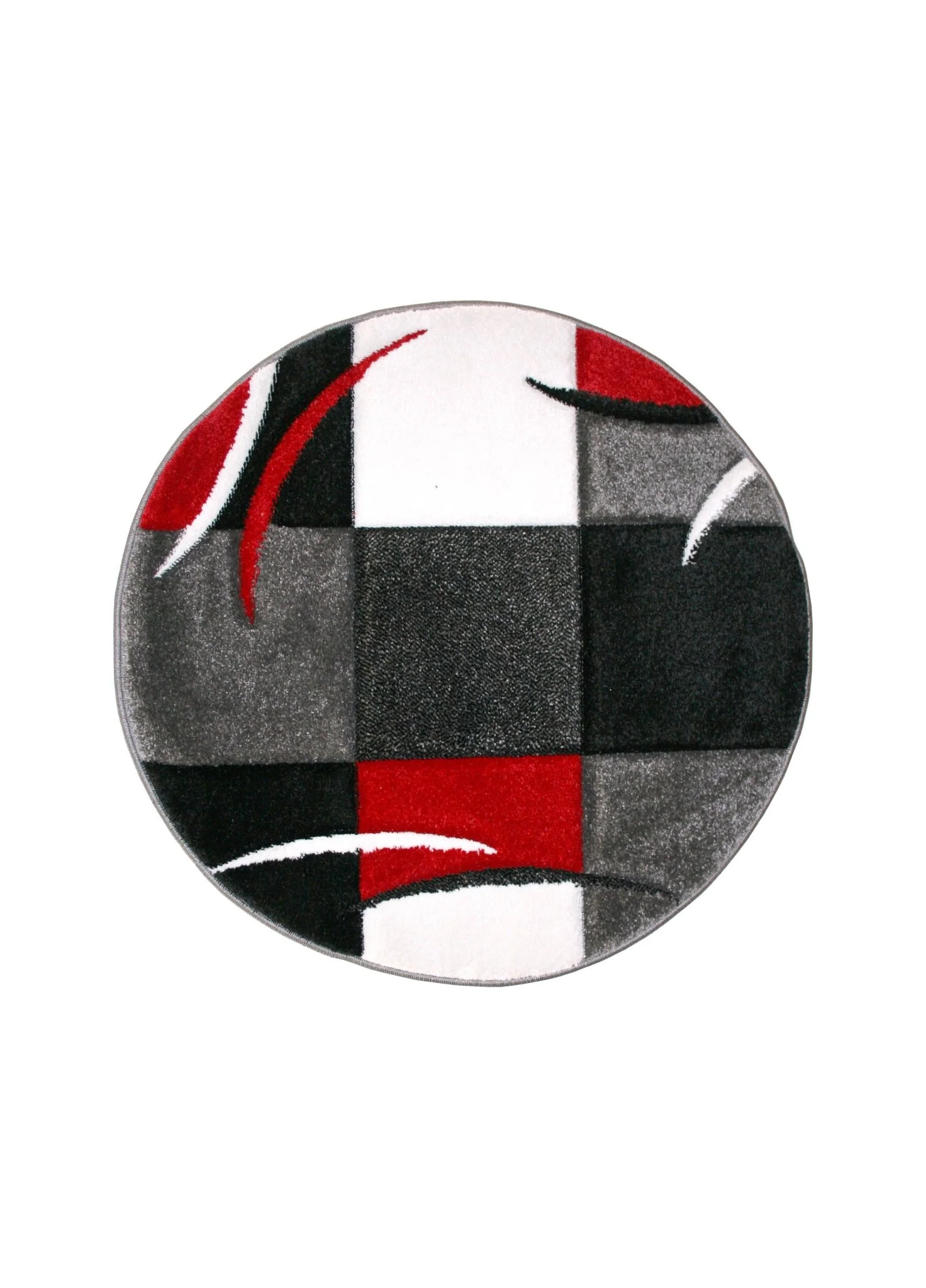 London Patch Röd - Modern Matta - Image 7