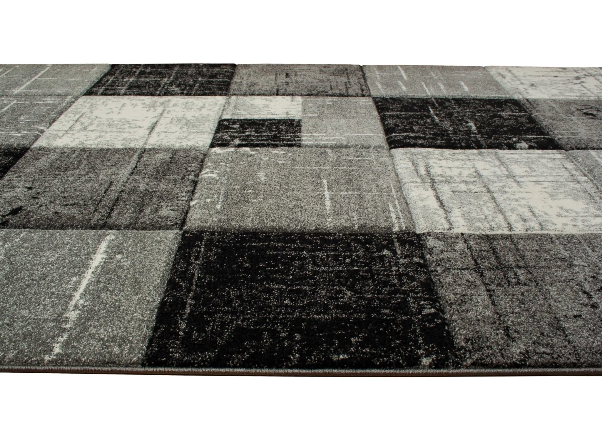 London Square Svart - Modern Matta - Image 4