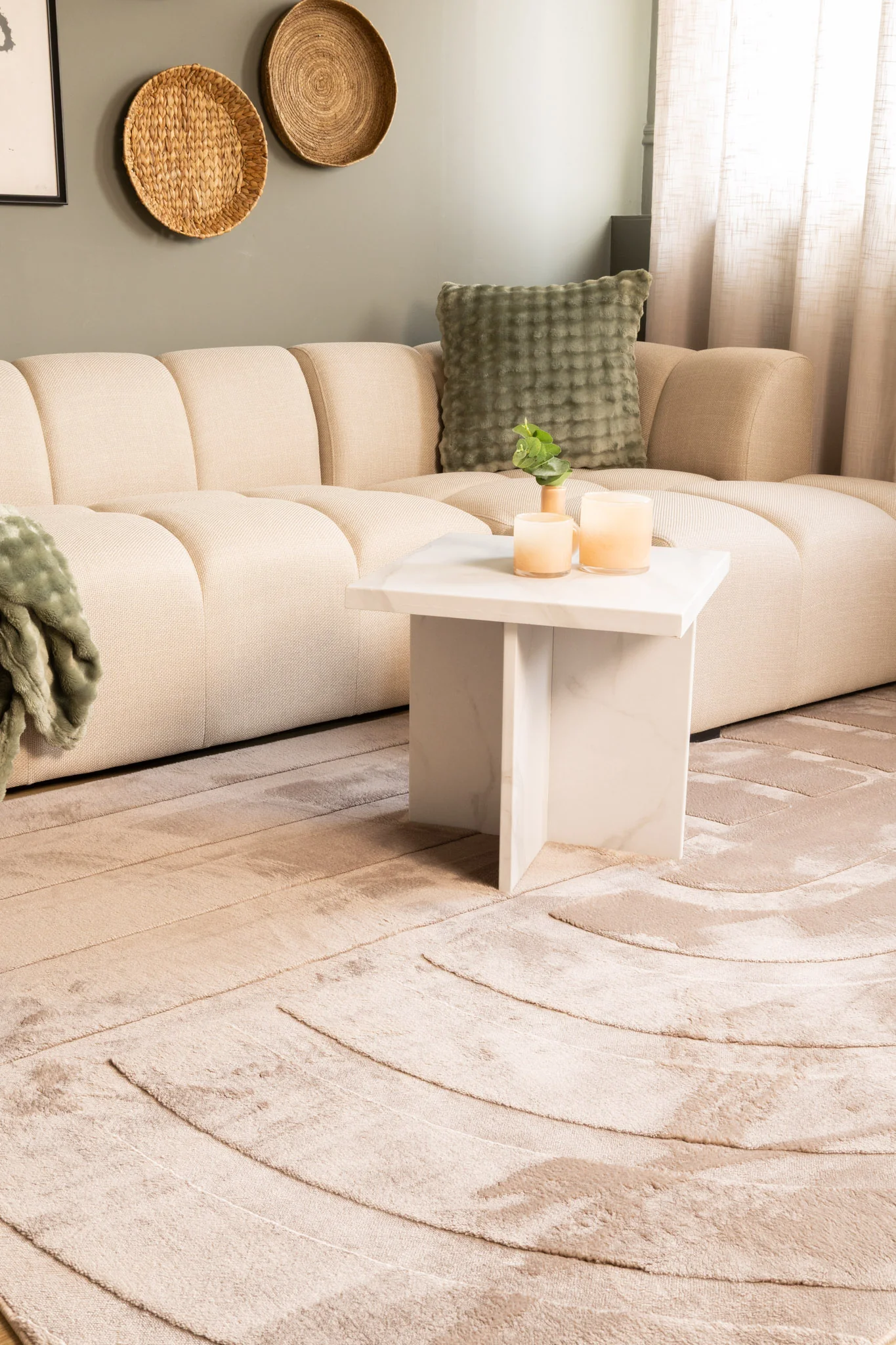 Monaco Trend Taupe - Modern matta - Image 2