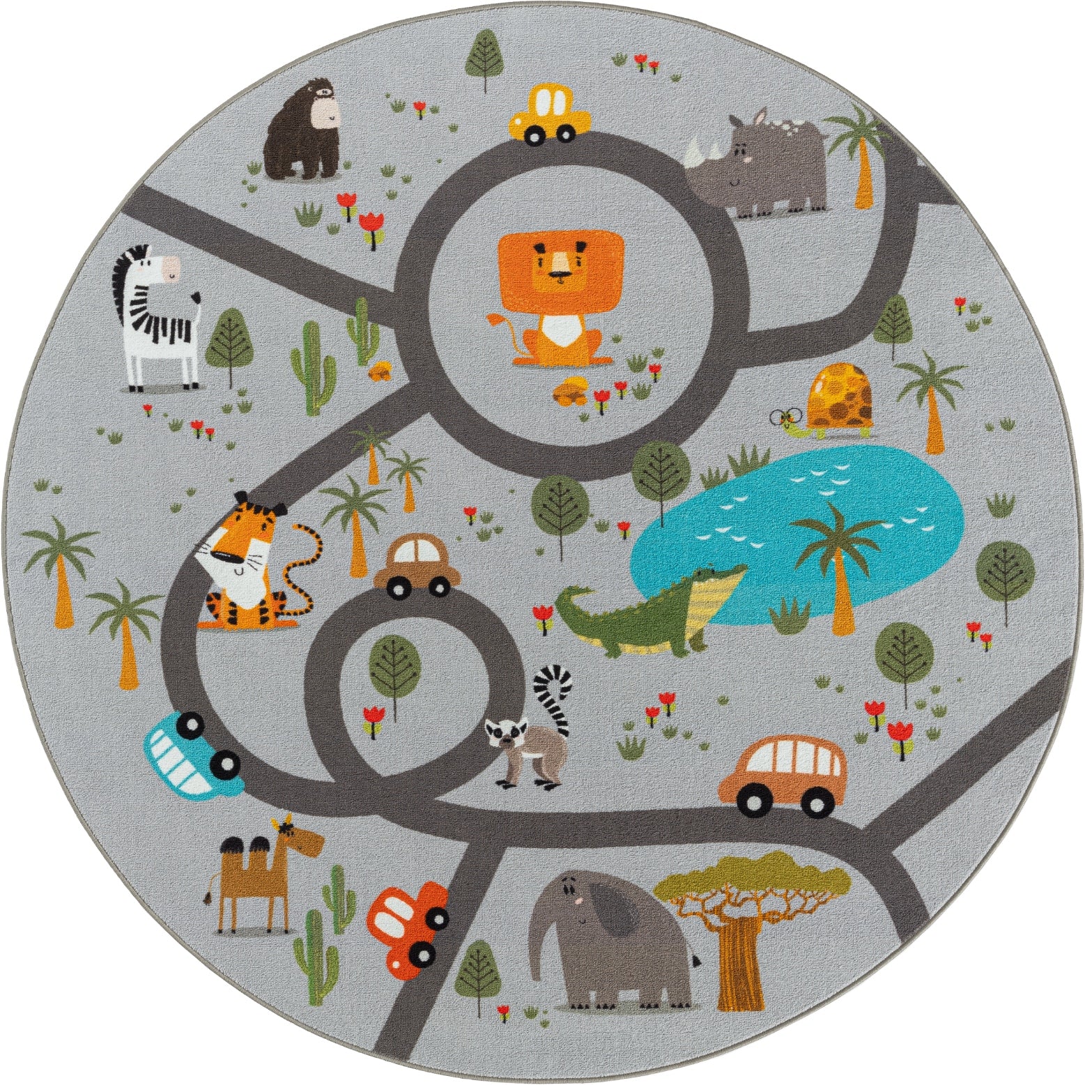 Play Animals Grå - Barnmatta - Image 3