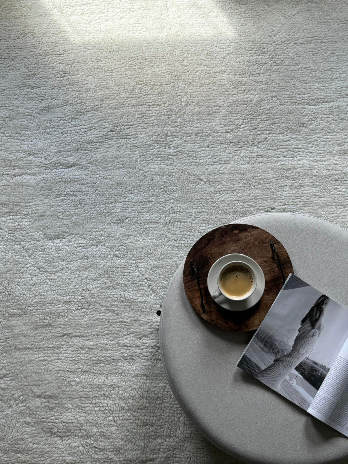 Pure Solid Creme - Ullmatta - Image 2