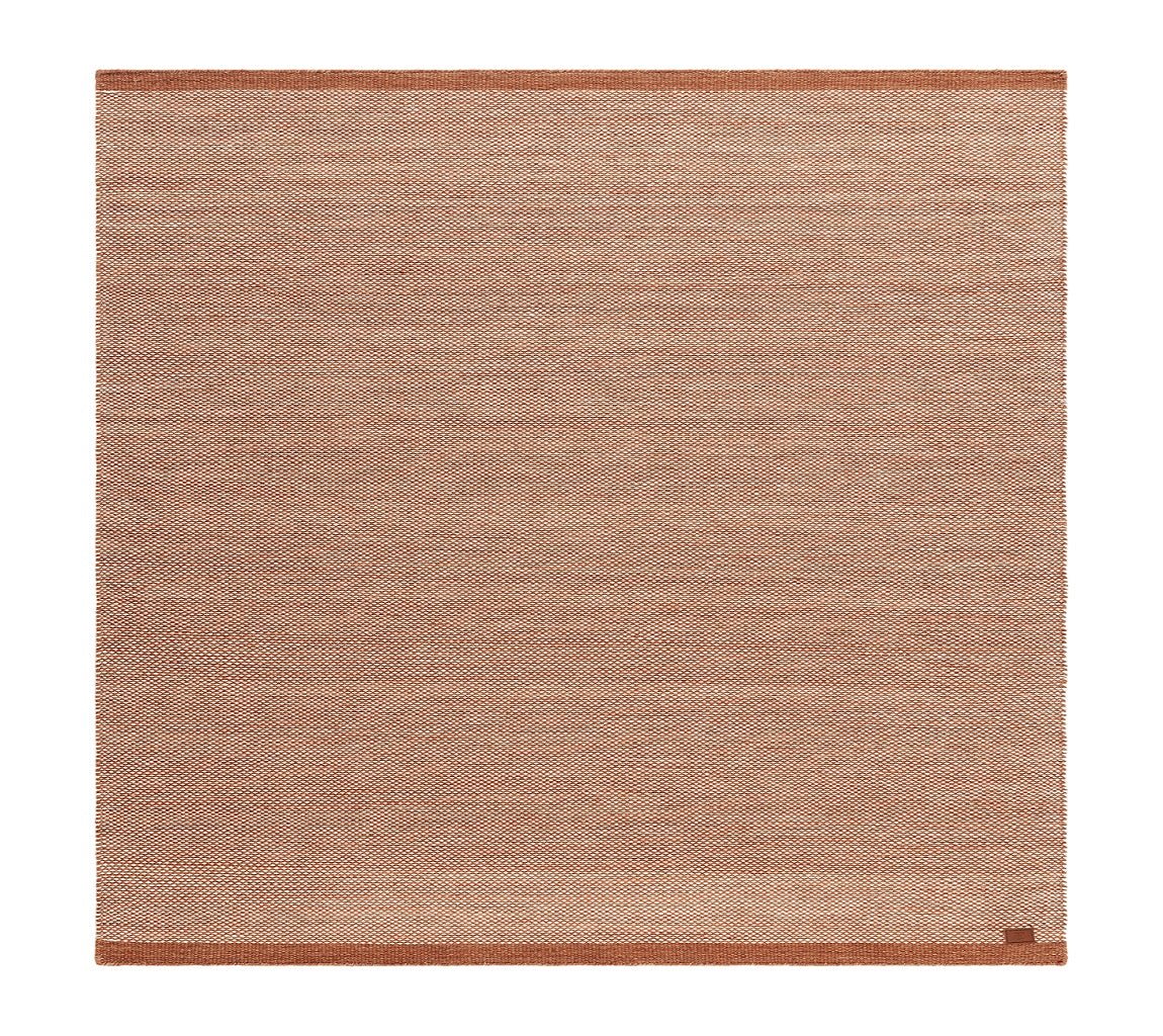 Sandhamn Terracotta - Kvadratisk Ullmatta