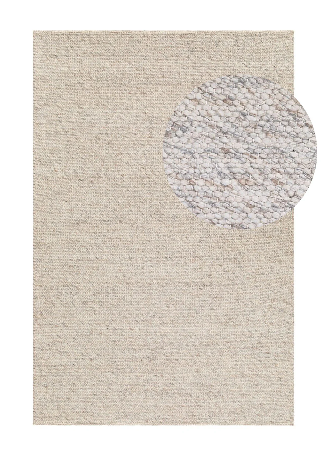 Skagen Sandmelange - HandvÀvd Ullmatta