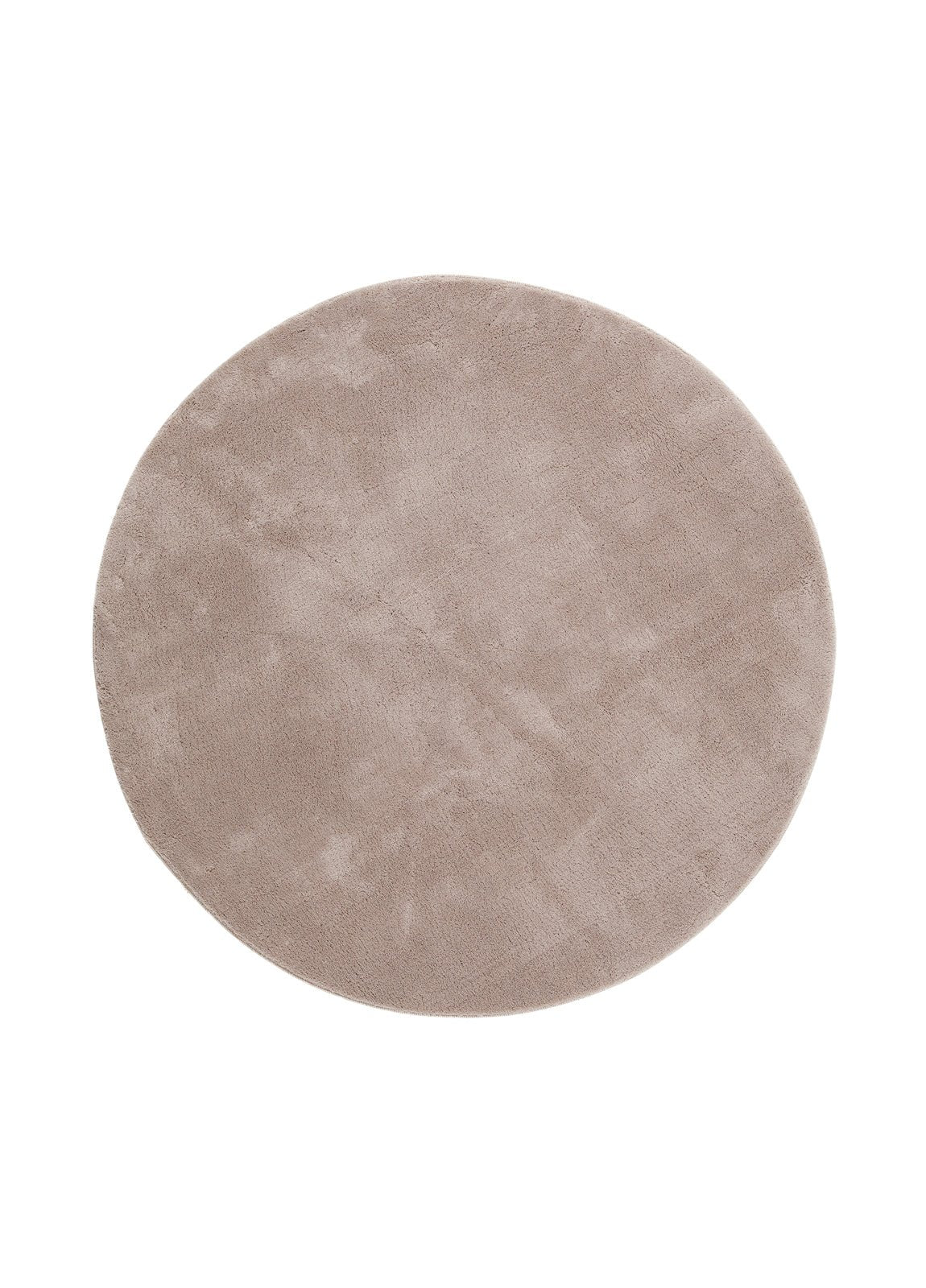 Soft Greige - Rund Ryamatta