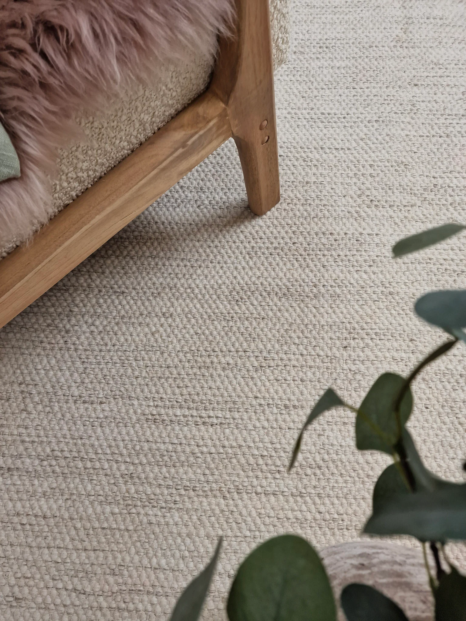Torsby Creme - Rund Ullmatta - Image 4
