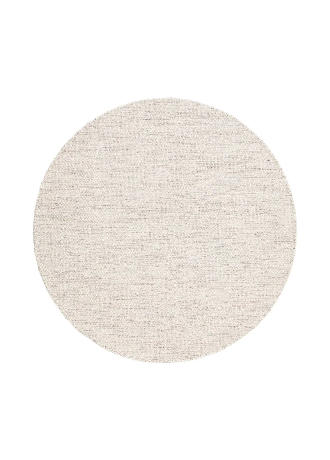 Torsby Creme - Rund Ullmatta