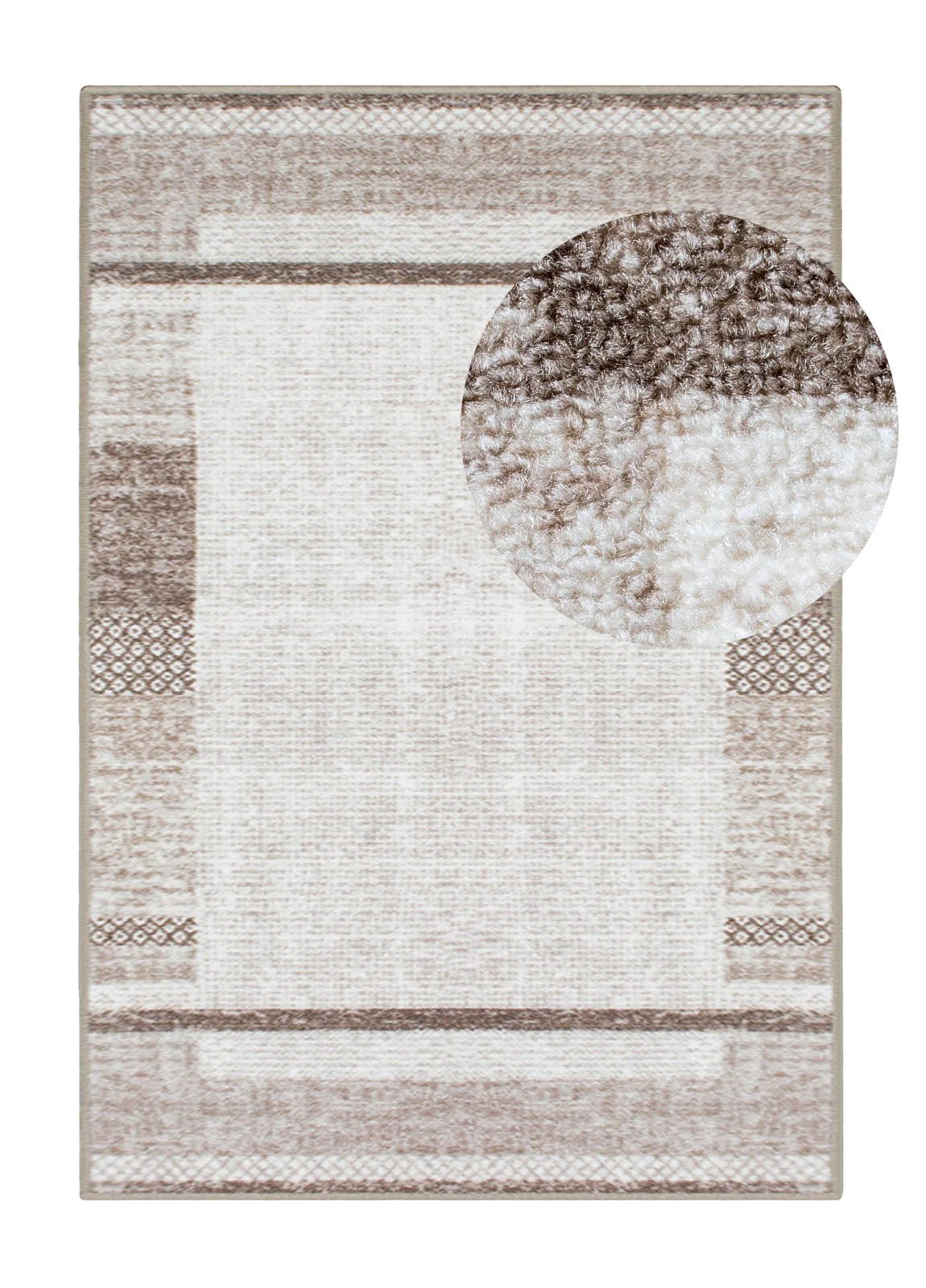 Trendy Sand - Gummerad matta