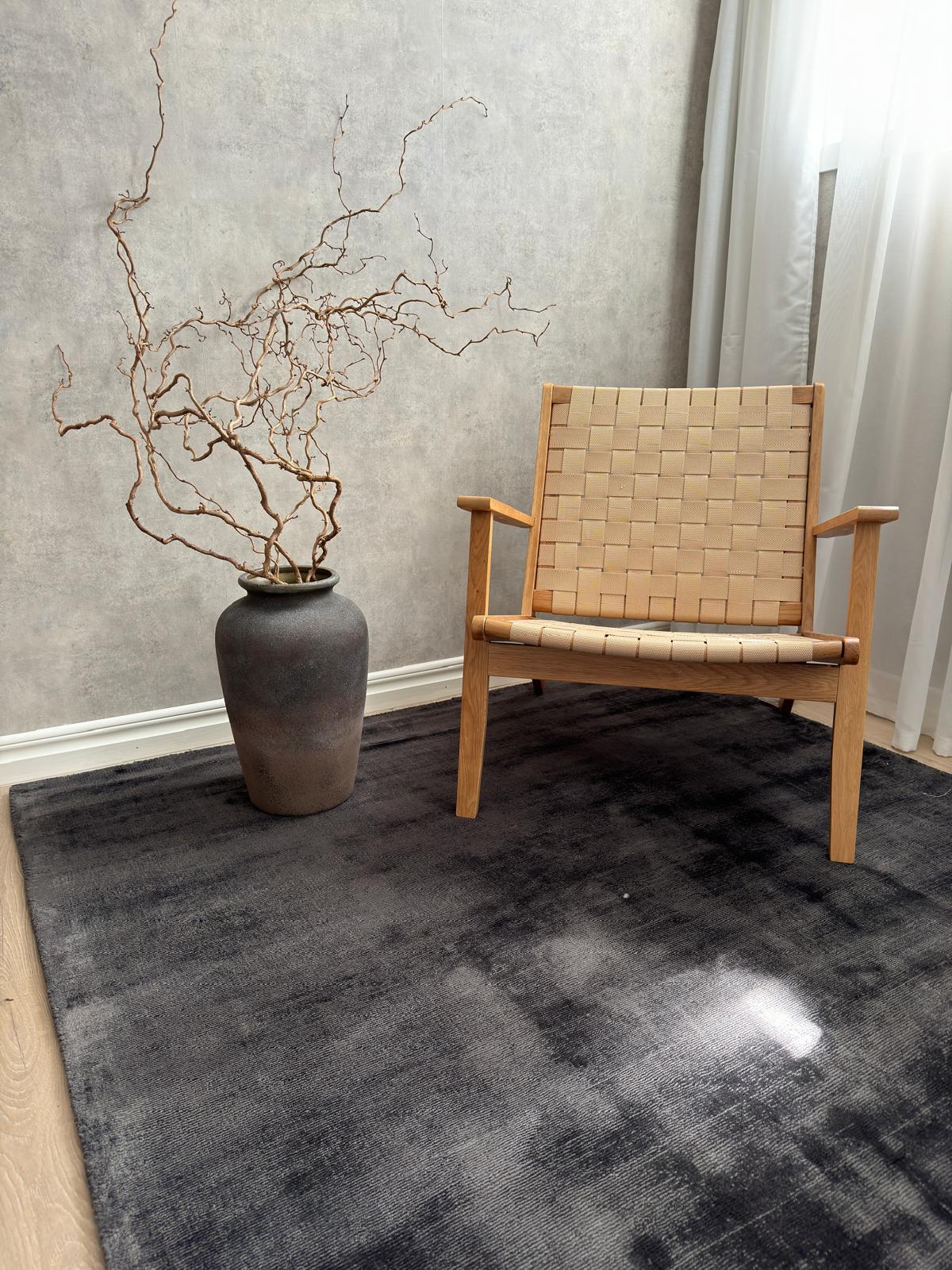 Tribeca Charcoal - HandvÀvd Viskosmatta - Image 6